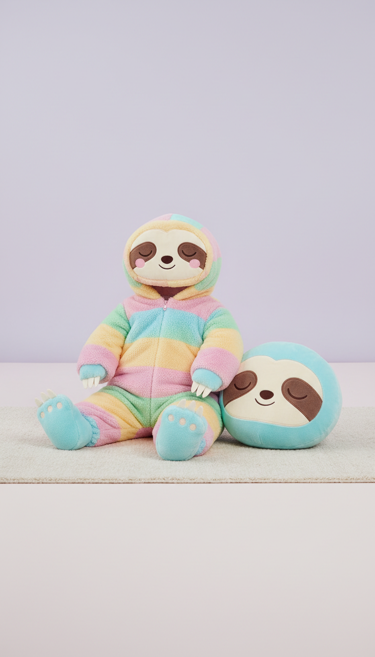 Sloth Vibes Plush Onesie