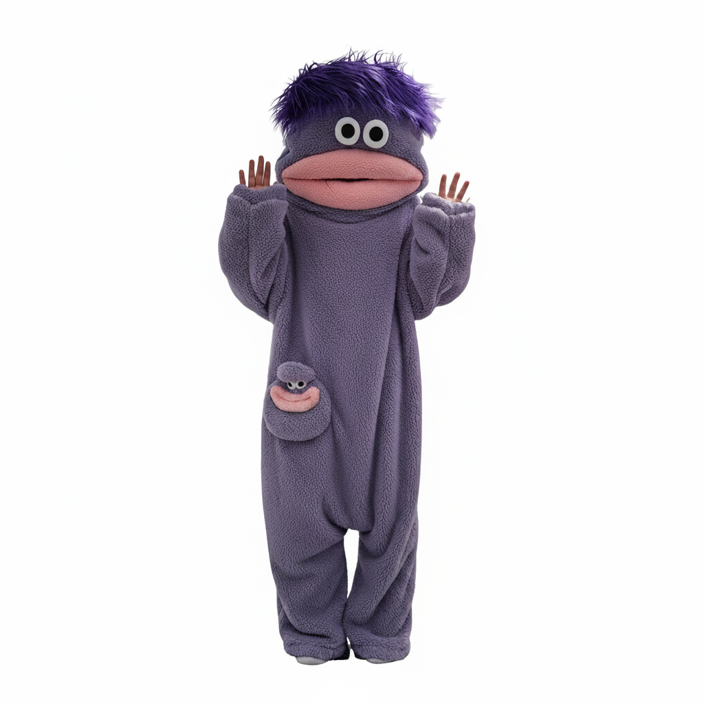 Purple Monster Onesie